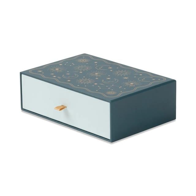Designwork Ink-Designworks Ink Celestial Notecards Set Of 16'lı Set A Trip To The Moon-Aksesuar-1-roqelvaxirum.shop