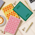 Designworks Ink Retro Kapaklı Defter - Pembe / It'S All Going Swell (14.6X21.6 Cm)