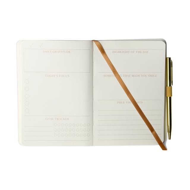Designwork Ink-Gratitude Journal Attitude Of Gratitude Kalemli Şükür Günlüğü-Defter-6-roqelvaxirum.shop