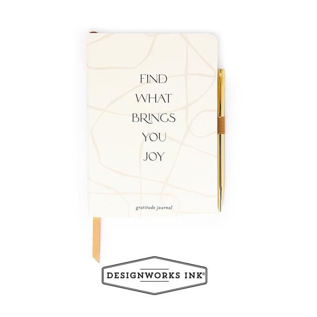 Designwork Ink-Gratitude Journal Brings You Joy Şükür Günlüğü-Defter-4-roqelvaxirum.shop