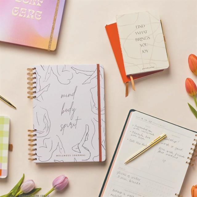 Designwork Ink-Gratitude Journal Brings You Joy Şükür Günlüğü-Defter-7-roqelvaxirum.shop