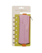 Designworks Ink Vegan Deri Defter Üstü Kalemlik Pink & Orange