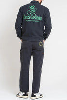 Deus-Heavyweight Canvas Coach Anthracite-Ceket-4-roqelvaxirum.shop