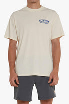 Deus-Log Haul Tee Dirty White-T-Shirts-1-roqelvaxirum.shop