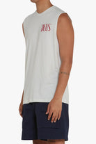 Deus-Rosso Muscle Vintage White-T-Shirts-2-roqelvaxirum.shop