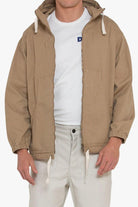 Deus-Waxed Landing Parka Tan-Kaban-1-roqelvaxirum.shop
