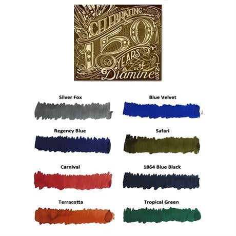 Diamine-Diamine 150th Anniversary Collection şişe Mürekkep 40ml Terracotta-Mürekkep-3-roqelvaxirum.shop