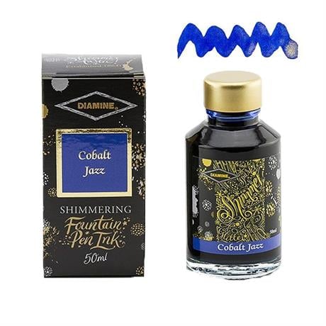 Diamine-Diamine Ink Shimmering Mürekkep Cobalt Jazz 2018-Mürekkep-1-roqelvaxirum.shop