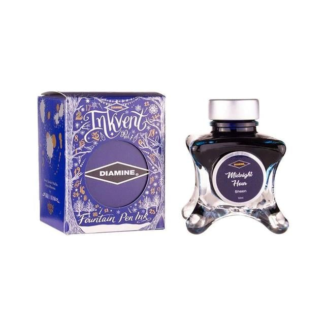 Diamine-Diamine Inkvent Collection Sheen Mürekkep 50ml Midnight Hour-Mürekkep-2-roqelvaxirum.shop