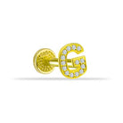 Dianora Piercing-14 Ayar Altın Taşlı Düz G Harfi Tragus Piercing-Tragus Piercing-1-roqelvaxirum.shop