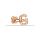 Dianora Piercing-14 Ayar Altın Taşlı Düz G Harfi Tragus Piercing-Tragus Piercing-2-roqelvaxirum.shop