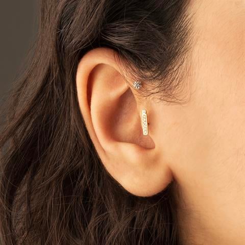 Dianora Piercing-14 Ayar Altın Taşlı Düz İ Harfi Tragus Piercing-Tragus Piercing-4-roqelvaxirum.shop