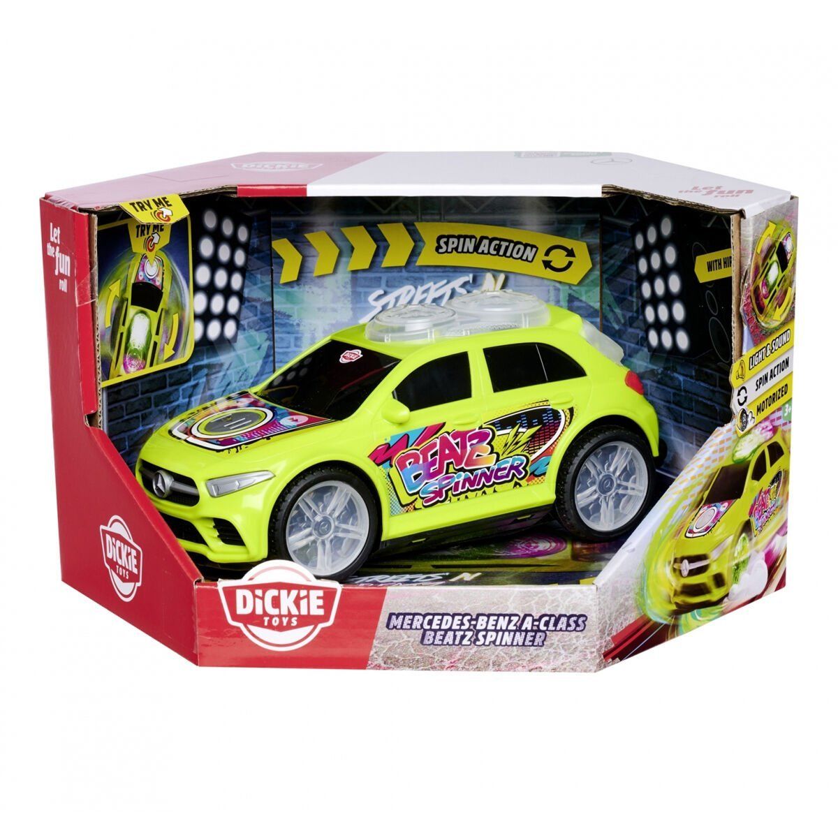 Dickie-Mercedes Benz A Class Beat Spinner-Oyuncak Arabalar ve Setleri-1-roqelvaxirum.shop