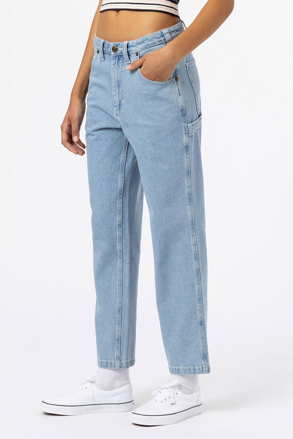 Dickies-Ellendale Denim Vintage Aged Blue-Kot Pantolon-3-roqelvaxirum.shop