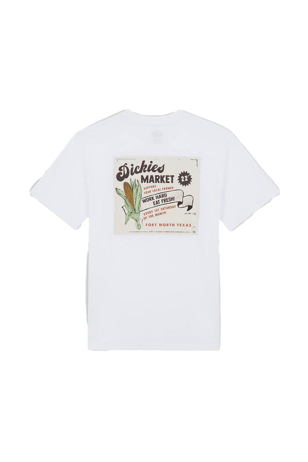 Dickies-Grainfield Tee SS White-T-Shirts-5-roqelvaxirum.shop