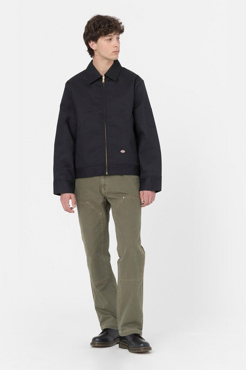 Dickies-Lined Eisenhower Jacket Rec Black-Deri Mont-1-roqelvaxirum.shop