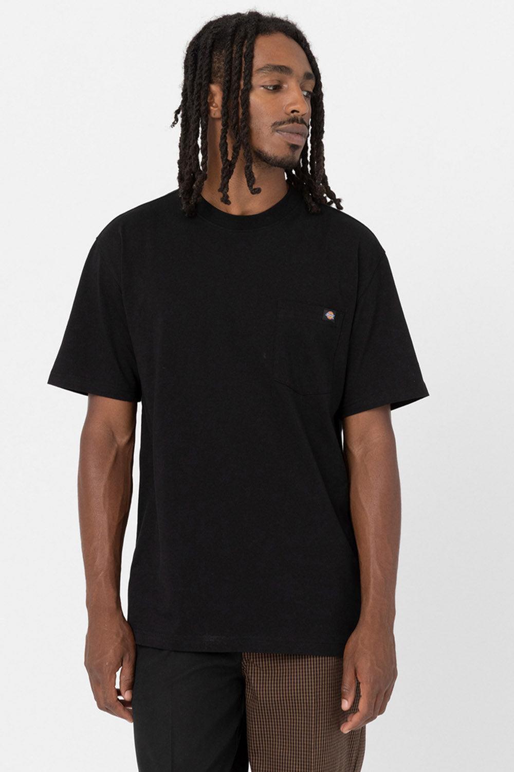 Dickies-Luray Pocket Tee SS Black-T-Shirts-1-roqelvaxirum.shop
