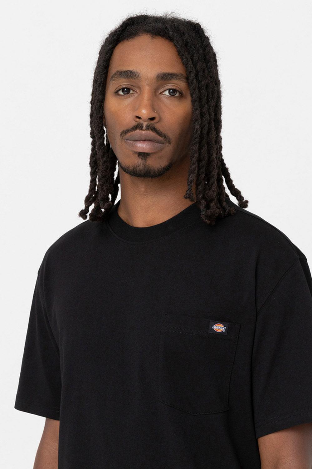 Dickies-Luray Pocket Tee SS Black-T-Shirts-3-roqelvaxirum.shop