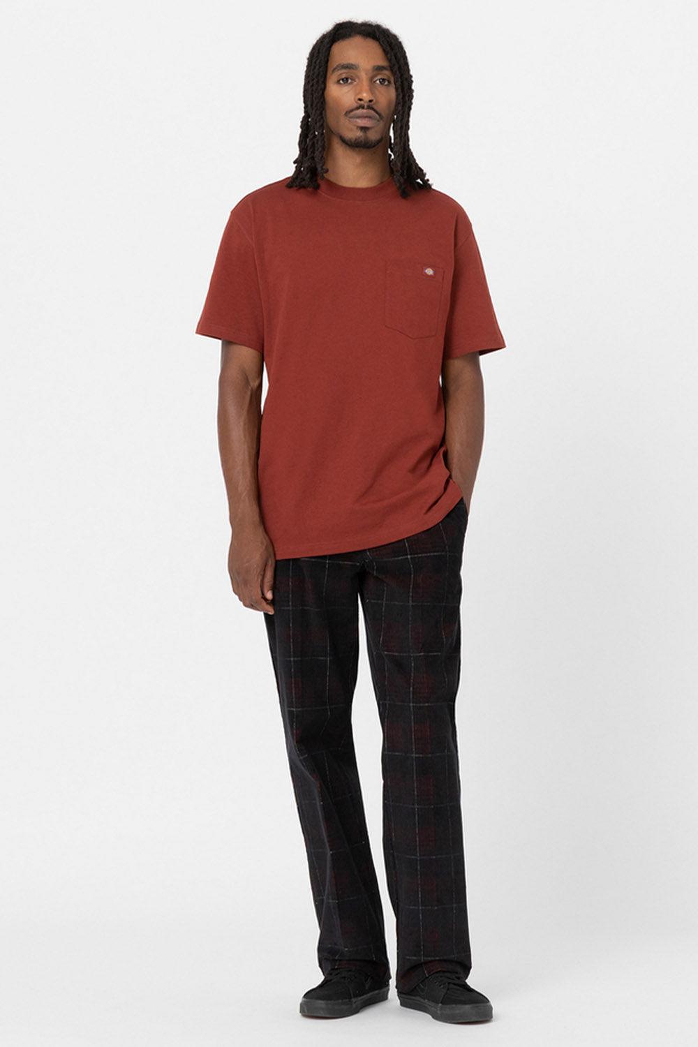 Dickies-Luray Pocket Tee SS Fired Brick-T-Shirts-1-roqelvaxirum.shop