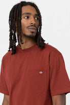 Dickies-Luray Pocket Tee SS Fired Brick-T-Shirts-3-roqelvaxirum.shop