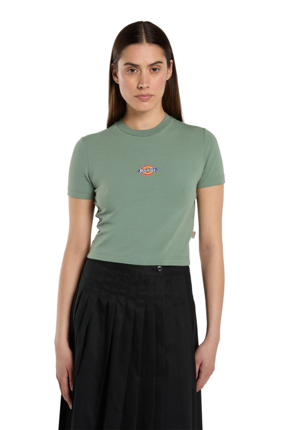 Dickies-Maple Valley Tee Country Kadın Yeşil T-Shirt-T-Shirts-1-roqelvaxirum.shop