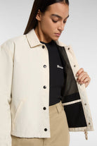 Dickies-Oakport Cropped Coach Jacket Whitecap Gray-Ceket-6-roqelvaxirum.shop