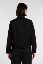 Dickies-Unlined Cropped Eisenhower Jacket Black-Ceket-2-roqelvaxirum.shop