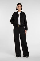 Dickies-Unlined Cropped Eisenhower Jacket Black-Ceket-3-roqelvaxirum.shop