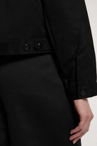 Dickies-Unlined Cropped Eisenhower Jacket Black-Ceket-5-roqelvaxirum.shop