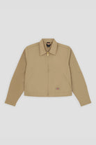 Dickies-Unlined Cropped Eisenhower Jacket Khaki-Ceket-7-roqelvaxirum.shop