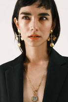 Dieci Dita-Gold Ornament Earring-Küpe-2-roqelvaxirum.shop