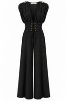 Corset Wide-Leg Jumpsuit