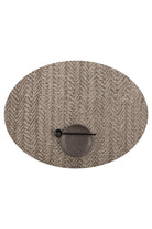 Dinnerdesign-Cosmos Sepia Oval Amerikan Servis 36x49 cm-Sunum Aksesuarları-1-roqelvaxirum.shop