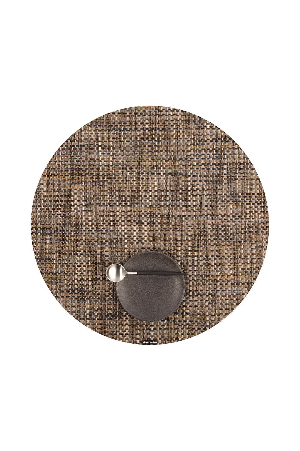 Dinnerdesign-Horizon Espresso Yuvarlak Amerikan Servis 40 cm-Sunum Aksesuarları-1-roqelvaxirum.shop