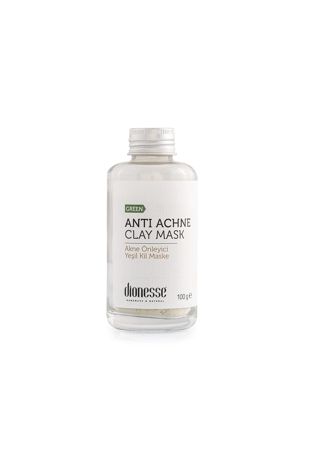 Dionesse-Akne Önleyici Detoks Yeşil Kil 100gr-Yüz Maskesi-1-roqelvaxirum.shop