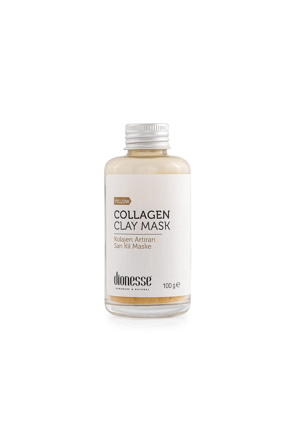 Dionesse-Kolajen Artıran Detoks Sarı Kil 100gr-Yüz Maskesi-1-roqelvaxirum.shop