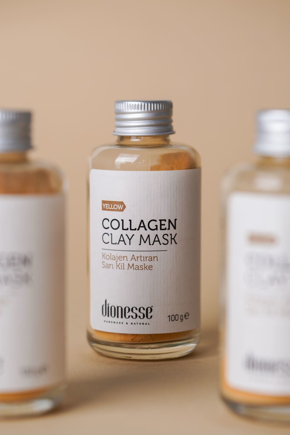 Dionesse-Kolajen Artıran Detoks Sarı Kil 100gr-Yüz Maskesi-2-roqelvaxirum.shop