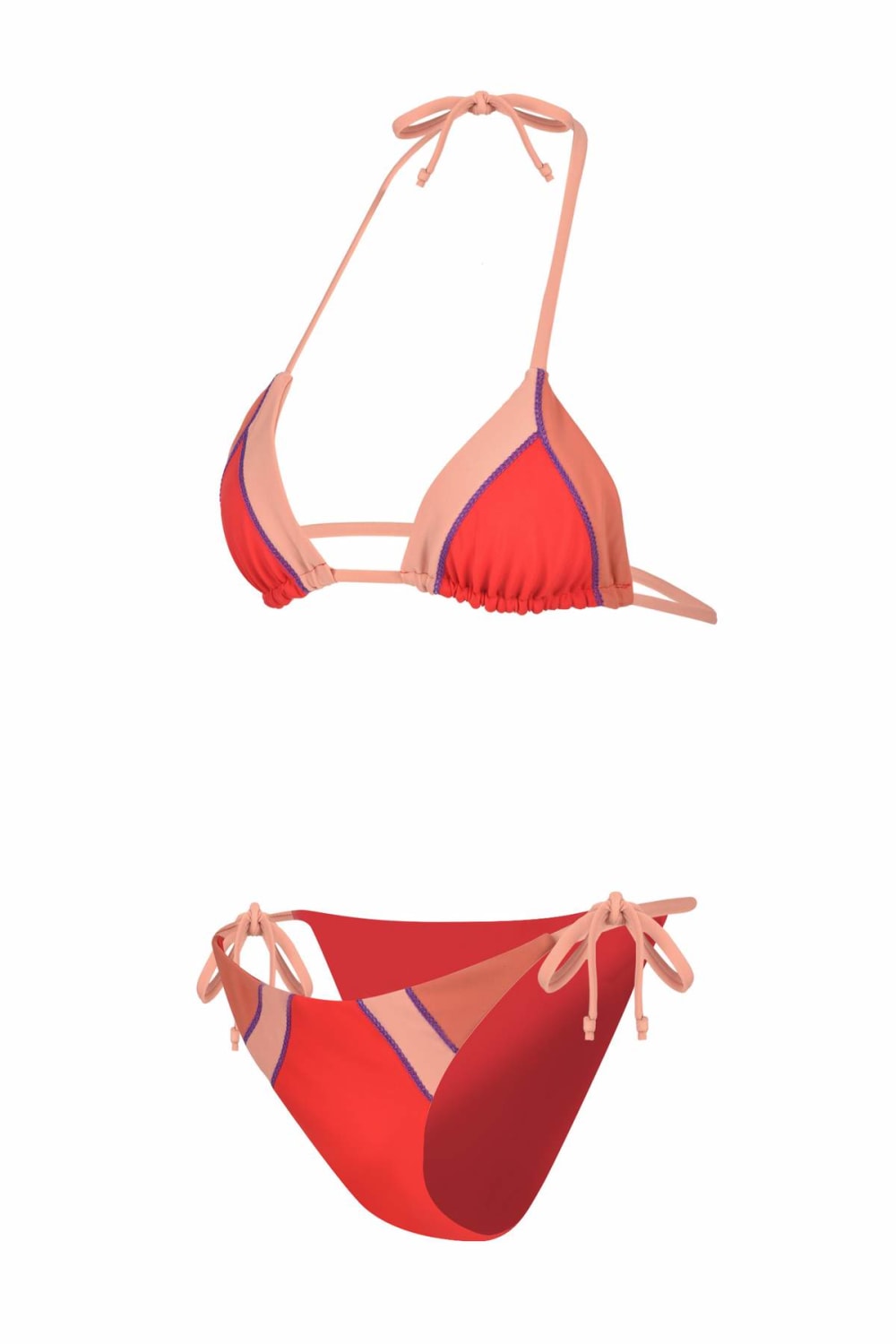 Direct Message-Dalia Bikini In Red-Bikini & Mayo-1-roqelvaxirum.shop