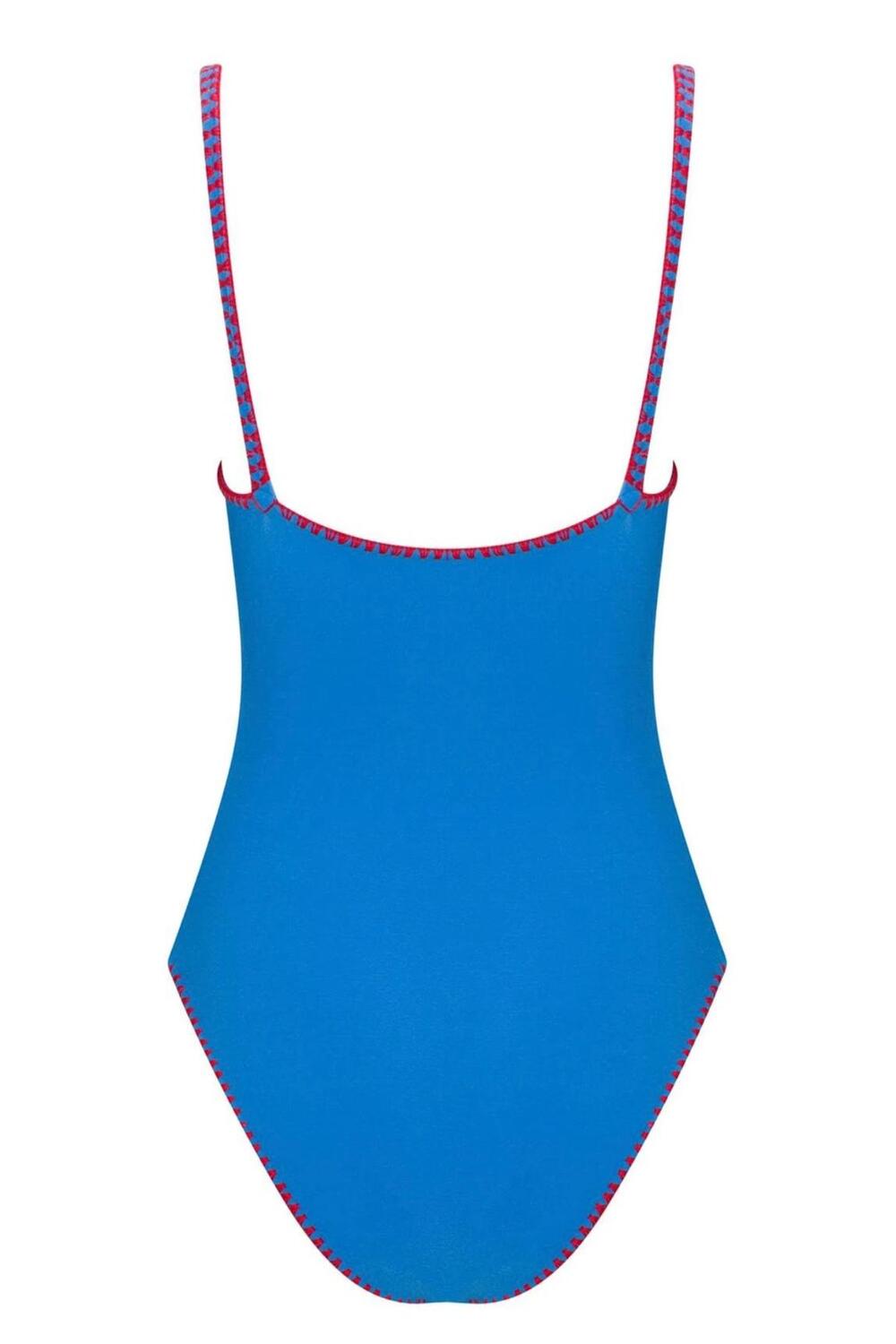 Direct Message-Meghan Towel One Piece Hand Embroidered İn Blue-Bikini & Mayo-2-roqelvaxirum.shop