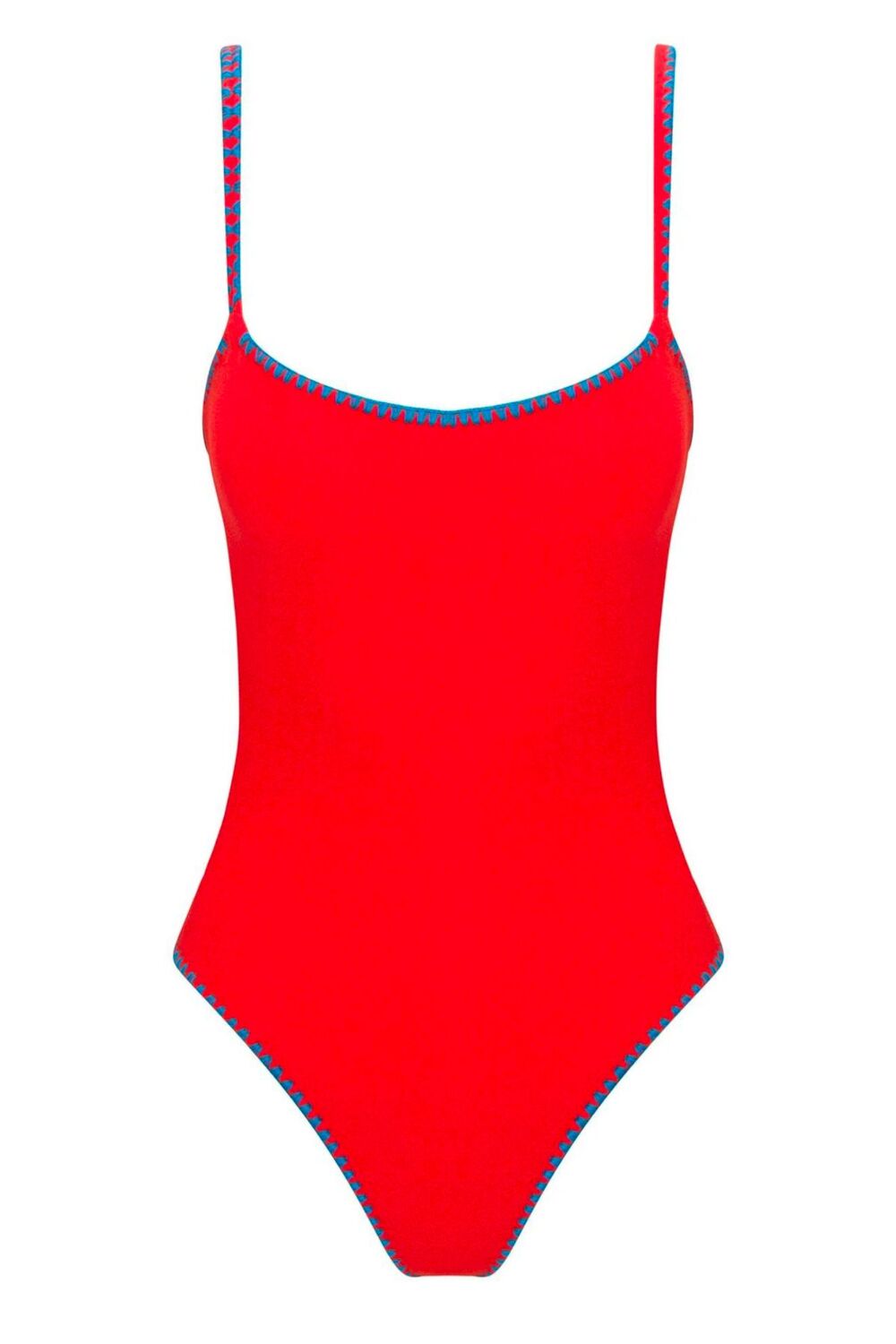 Direct Message-Meghan Towel One Piece Hand Embroidered İn Red-Bikini & Mayo-1-roqelvaxirum.shop
