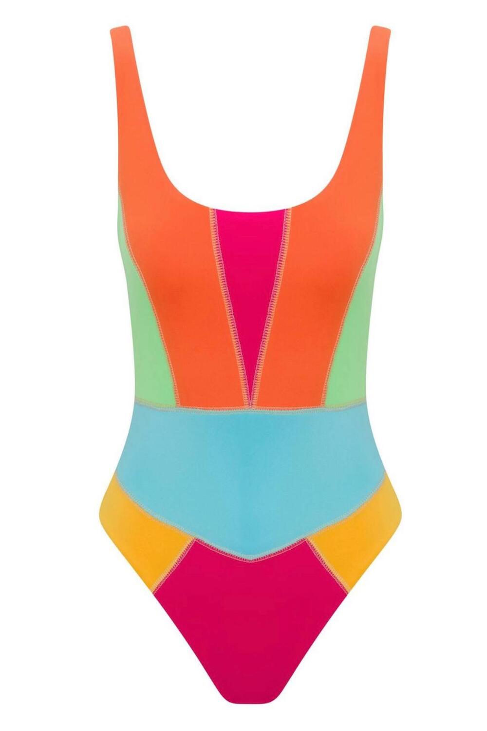 Direct Message-Vivid Scuba One Piece-Bikini & Mayo-1-roqelvaxirum.shop