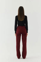 Disq London-Chilli Velvet Pants-Pantolon-3-roqelvaxirum.shop