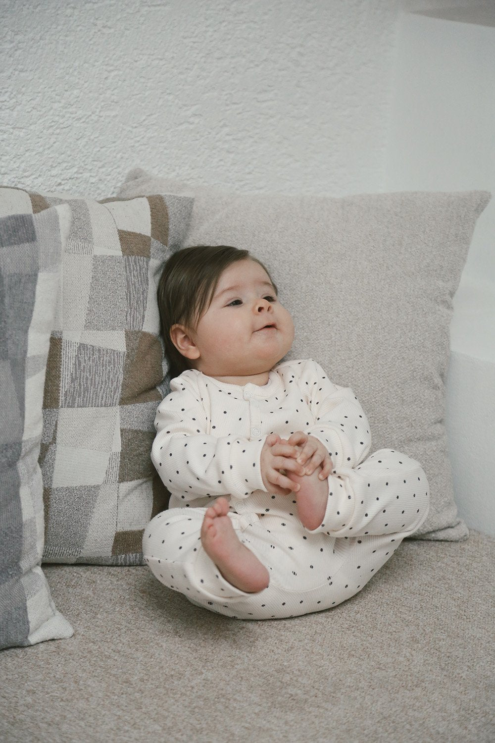 DoDo'S Baby-Nokta Desenli̇ Organi̇k Kaşkorse Bebek Tulum-Çocuk Elbise & Tulum-4-roqelvaxirum.shop