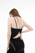 Duygu Demirel-Helmeted Bustier-Top-2-roqelvaxirum.shop