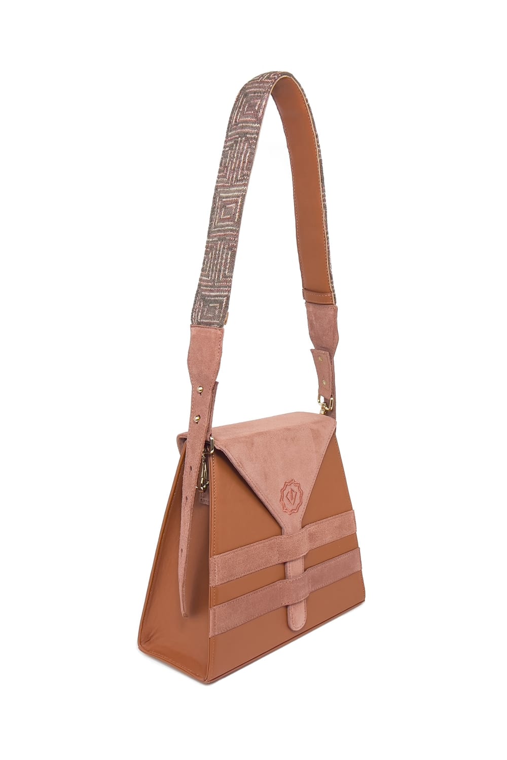 D’ylla Atelier-Perena Burnt Orange - Rose-Omuz Çantası-2-roqelvaxirum.shop