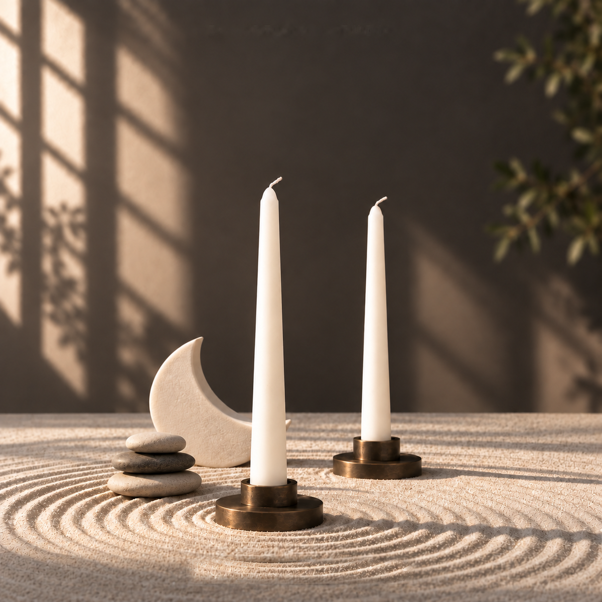 Şamdan Mumları – 2’Li Set | 25 Cm