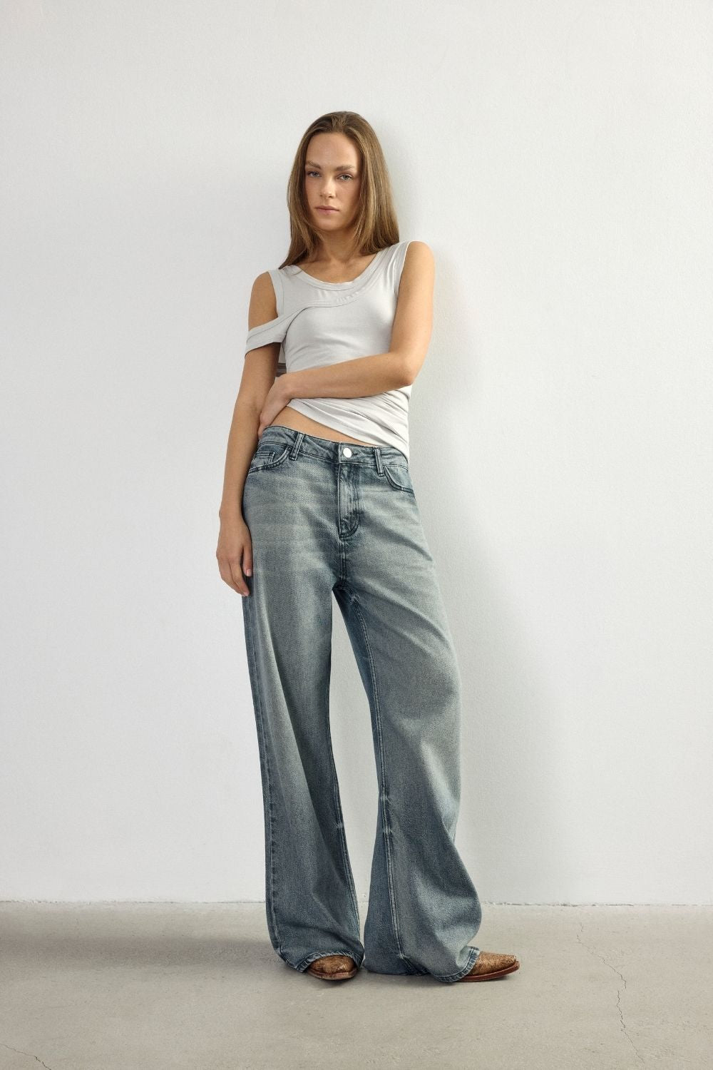 Haze Gray Denim Jean 1 - 0