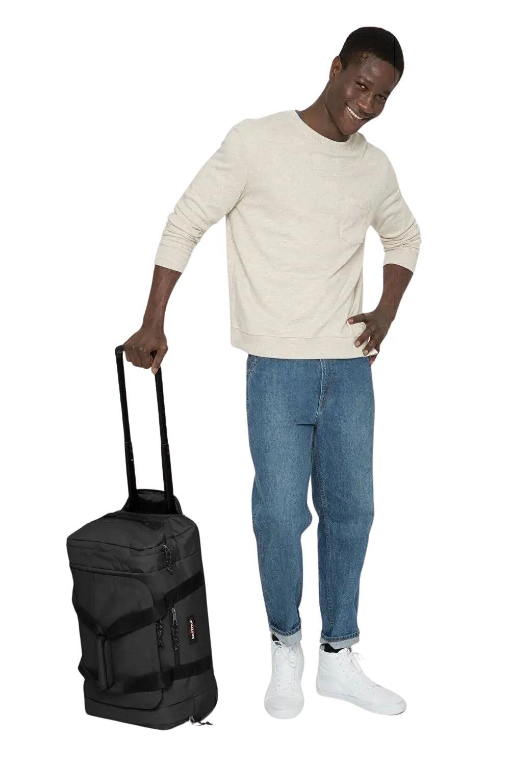 Eastpak-Leatherface S + Black-Bavul & Seyahat Çantası-6-roqelvaxirum.shop