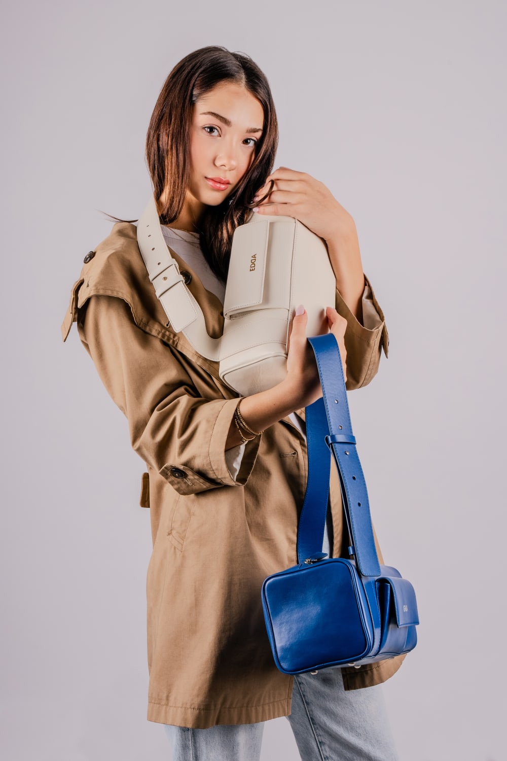 Edda Studio-Creme De La Creme-Omuz Çantası-9-roqelvaxirum.shop