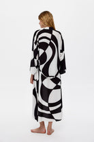 Eliphe-Loop Siyah Maxi Kimono-Kimono-3-roqelvaxirum.shop